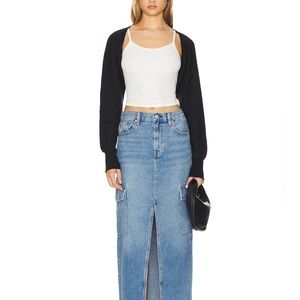 NWT - Denim Cargo Skirt - Size 2 - Sincerely Jules for Bandier